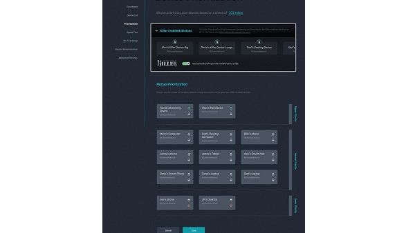 Linksys WRT32X DevicePrioritization