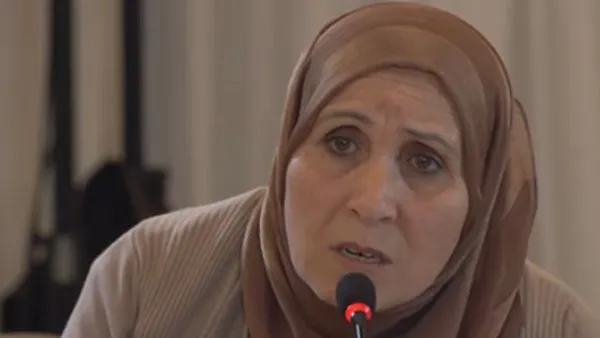  المناضلة التونسية بسمة بلعي