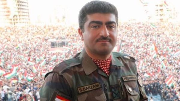 قائد قوات البيشمركة سيروان البارزاني 