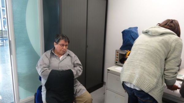 Azra Basic, seen here after her extradition in 2016 to Bosnia, was sentenced to 14 years in prison for crimes committed during the Balkan war. (Bosnia state prosecutor's office)