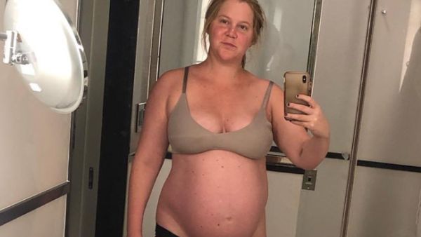 She is expecting her first child  (Source: amyschumer / Instagram) 