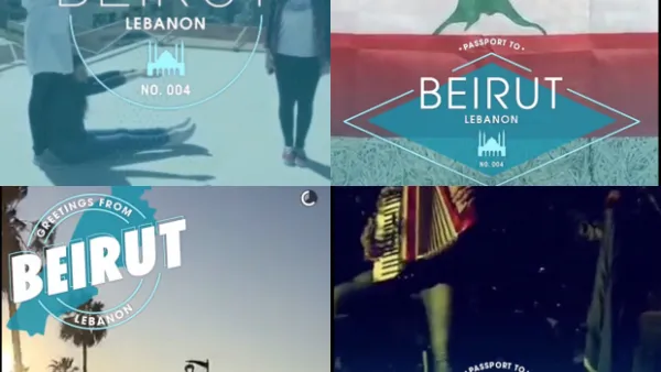 Yesterday's live snapchat story from Beirut showed a city that was, well, just a little bit obsessed with Lebanon's national anthem, amongst other things.  (File)