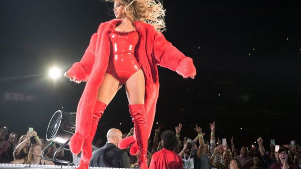 Beyonce performing in Baltimore. (Facebook)