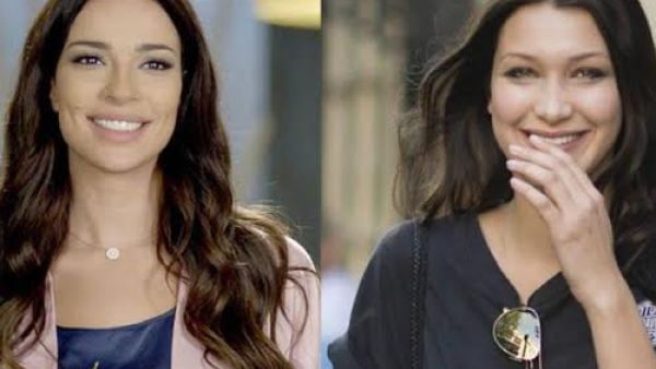 الجمال يجتمع في صورة بين نادين نجيم وبيلا حديد