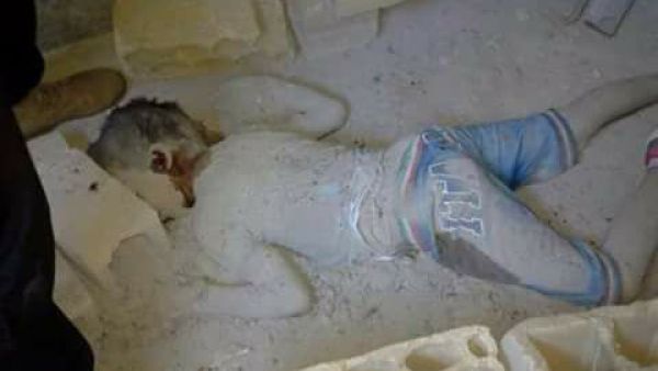 صورة الطفل الذي اغتصبه شاب وجز عنقه بعمان 