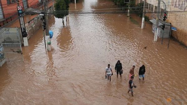 فيضانات وانهيارات أرضية في البرازيل