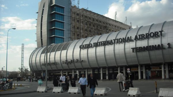 Nasser was stopped at Cairo International Airport. (Wikimedia Commons)