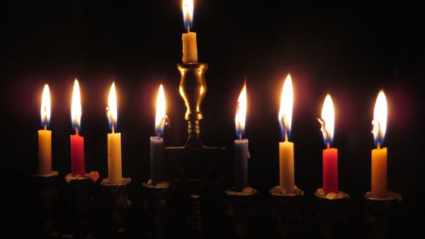 "On each of the eight nights of Chanukah, candles are lit and blessings spoken." (Pixabay) 