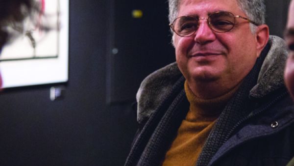 Kaveh Farnam, CEO of Advanced Media at the Festival of Iranian Films in Prague. (Supplied)