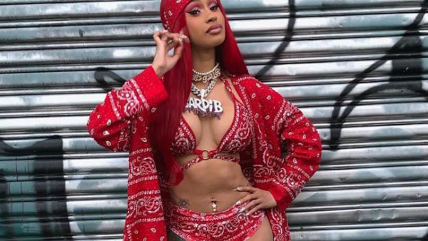 Cardi B shared the first picture of her daughter (Source: iamcardib / Instagram ) 