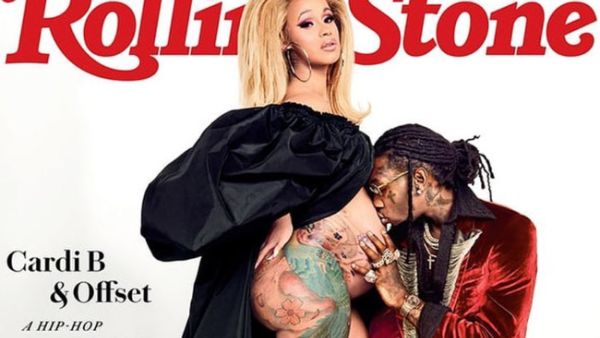 Cardi B and Offset got married in their pants. (source: Iamcardib / Instagram) 