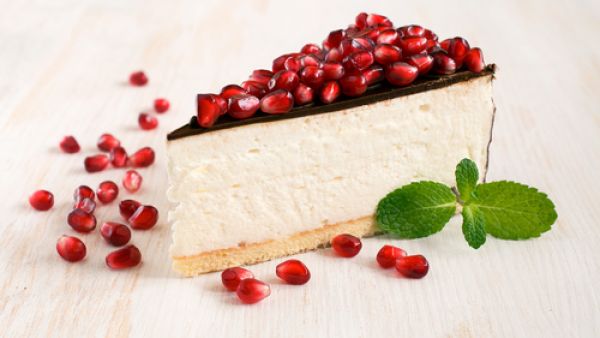 تشيز كيك بالرمان