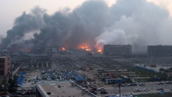 انفجارات تيانجين في الصين