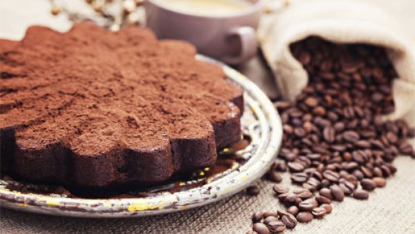 كيك الشوكولاتة بالقهوة