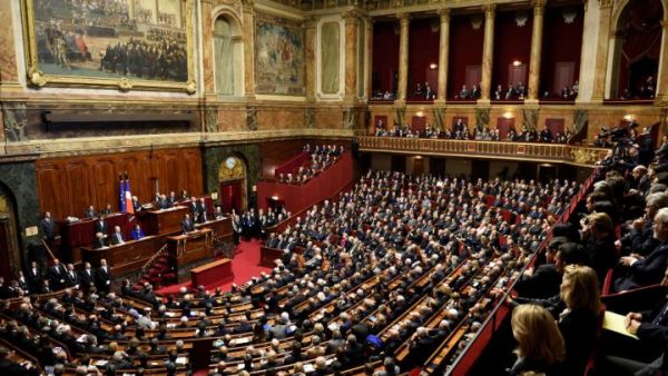 The French parliament has passed a controversial immigration bill which critics say tightens the rules on the country’s asylum seekers (AFP/File Photo)