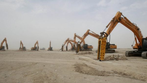The Athens-based company was awarded $335 million to reconstruct part of the Doha industrial area. (AFP/File)
