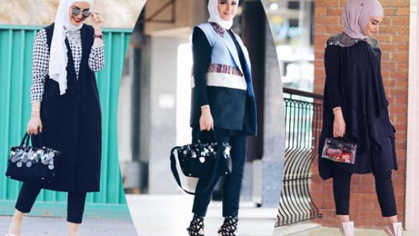 إطلالات مختلفة بالسروال الأسود