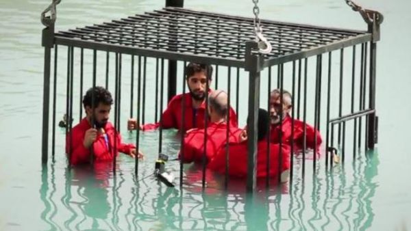 The latest video is one of the most brutal yet to be released by Daesh (Screenshot)