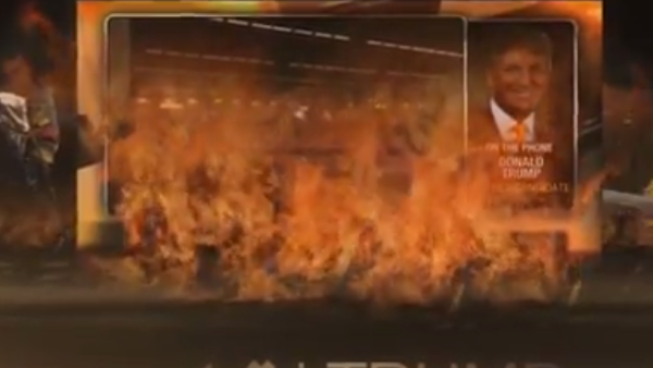 In the video, extremists claim responsibility for the Brussels attacks. (Screenshot)