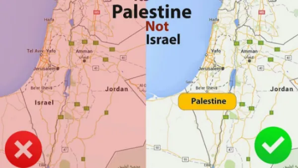 مطالب شعبية بإرجاع فلسطين إلى خرائط "غوغل"
