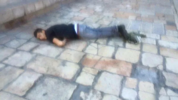 الاحتلال يطلق النار على شاب بزعم محاولة الطعن بتل ارميدة في الخليل - ارشيف 