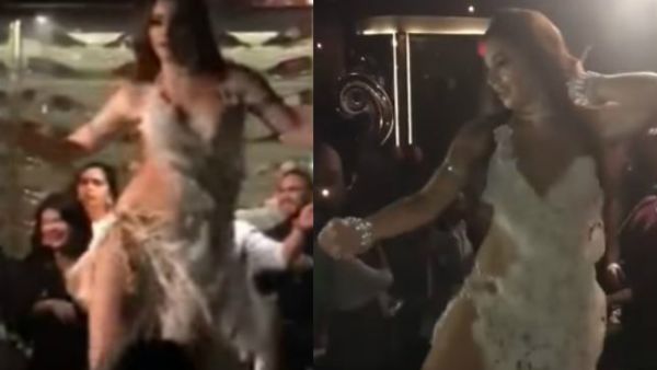 The police report said that Andreeva was dancing in a nightclub in a Nile boat in Giza without wearing “shorts” under the dance suit. (Source: قناة الحدث - Nat Geo TV - Youtube)