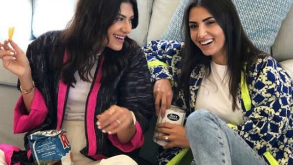 Rima and Dina Zahran have been in the market with their brand, Dinz, for the past 10 years with one goal in mind: making Arab women feel and look confident and beautiful. (Source: dinzsisters - Instagram)