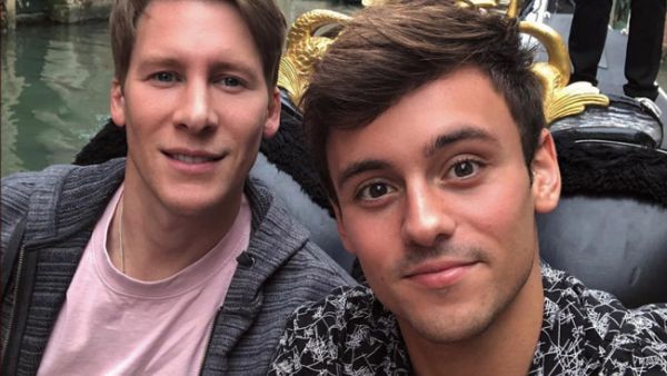 Black and Daley exchanged wedding vows last year (source: dlanceblack / Instagram ) 