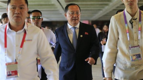 North Korean Foreign Minister Ri Yong-ho (AFP/File Photo)	