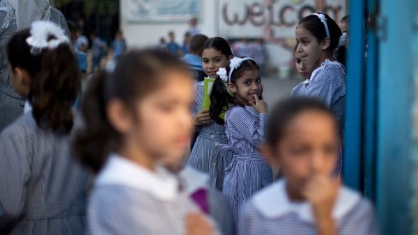 Egypt announced a new strategy in the way the country invests in education, with new sources of funding that would allow partnerships with the private sector. (AFP photo) Egypt announced a new strategy in the way the country invests in education, with new sources of funding that would allow partnerships with the private sector. (AFP photo)