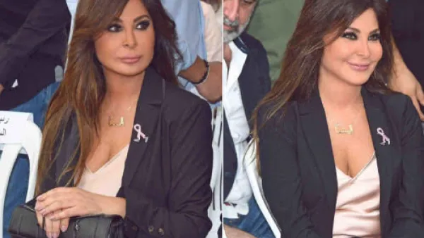 إليسا سفيرة التوعية لمرض سرطان الثدي

