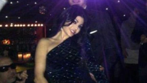 Haifa with husband during birthday party