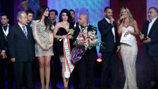 Haifa during crowning of Mr. Lebanon
