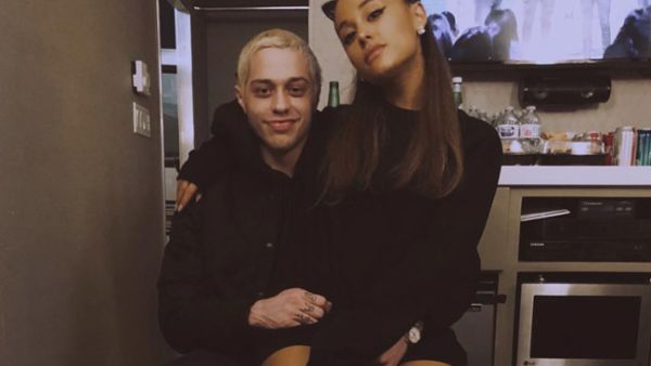 The couple got together just weeks after the 25-year-old singer split from her boyfriend-of-two years Mac Miller (Source: arianagrande / Instagram )  
