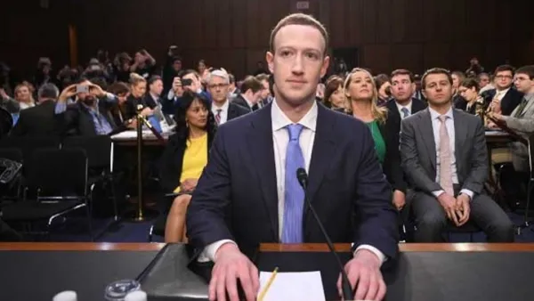 اعتذر مارك أمام مشرعين أمريكيين عن إساءة استخدام موقع التواصل الاجتماعي لبيانات مستخدميه 