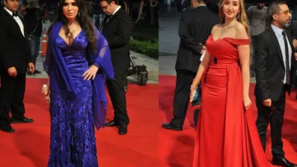 فساتين النجمات في حفل جوائز السينما العربية ACA