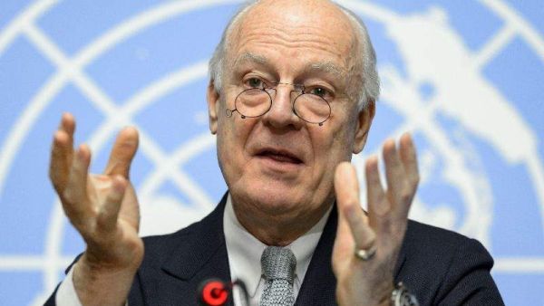 Staffan de Mistura, United Nations’ special envoy to Syria (AFP/File Photo)	