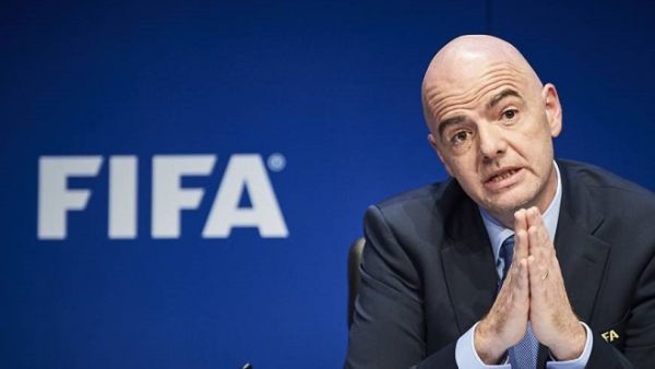 FIFA chief Gianni Infantino is confident the diplomatic crisis facing Qatar will not threaten the country's hosting of the 2022 World Cup. (AFP) FIFA chief Gianni Infantino is confident the diplomatic crisis facing Qatar will not threaten the country's hosting of the 2022 World Cup. (AFP)