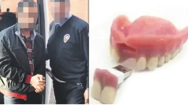 صورة نشرتها الصحيفة التركية لما تم اكتشافه
