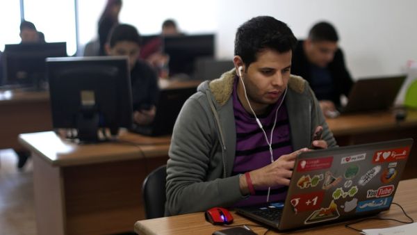 Launched by philanthropist businessmen, the fund aims to revamp the Palestinian education system in an initiative that could ultimately be expanded across the entire Arab world. (AFP/ Mahmud Hams) Launched by philanthropist businessmen, the fund aims to revamp the Palestinian education system in an initiative that could ultimately be expanded across the entire Arab world. (AFP/ Mahmud Hams)