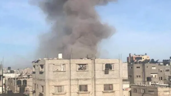 إصابة بانفجار داخل أحد المنازل وسط غزة
