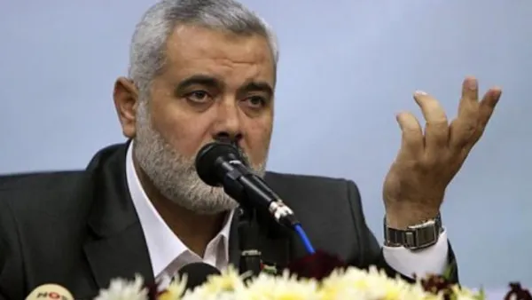  رئيس الحكومة الفلسطينية المقالة إسماعيل هنية