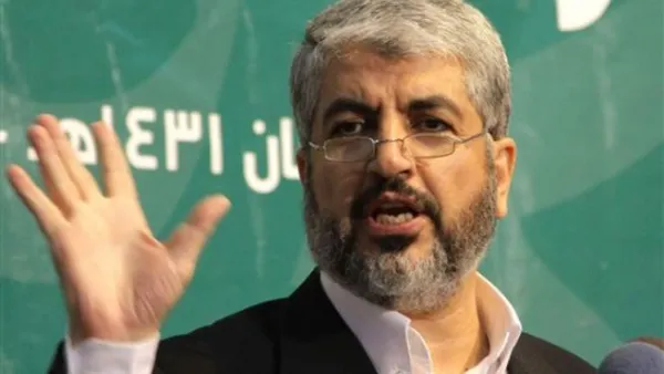 رئيس المكتب السياسي لحركة حماس خالد مشعل