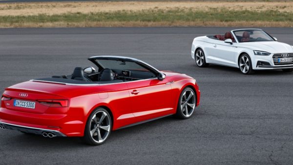 أودي تعلن رسمياً عن A5 و S5 كابريو الجديدتين كلياً