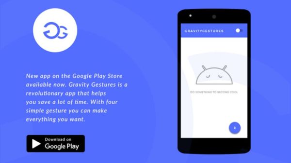 يُمكن للمستخدم تشغيل أربع مهام أو تطبيقات مختلفة من خلال تخصيص الحركات التي يدعمها تطبيق Gravity Gestures، مع العلم أن التطبيق يسمح بإضافة وإزالة التطبيقات بكل سهولة