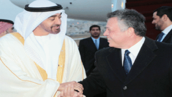 أكد سمو الشيخ محمد بن زايد متانة العلاقات الأردنية الإماراتية