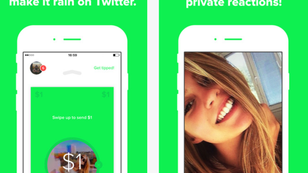 تطبيق One Cash المتوفر لمستخدمي أجهزة آيفون عبر متجر آب ستور يُتيح للمستخدم إمكانية دعم من يحبّه ويستهويه على تويتر ماديًا، وذلك عن طريق إرسال دولار واحد أو أكثر له بمجرّد تحديد اسم الشخص الذي يرغب بدعمه