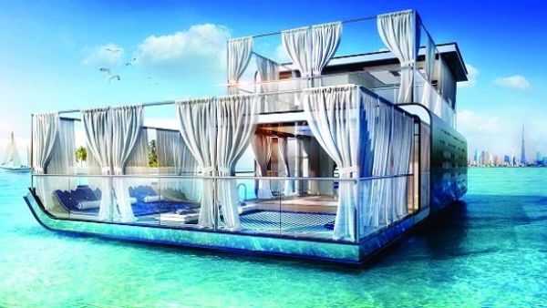 مشروع “قلب أوروبا” سيتألف عند اكتماله من 75 فيلا خاصة للعطلات، و6 بنايات سكنية، و6 فنادق، و6 منارات، و6 قصور عائمة، ومجموعة من المطاعم ومنافذ البيع بالتجزئة، ومحلات الترفيه