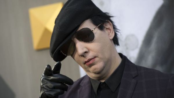 Marilyn Manson selling sex toys. (AFP/File)