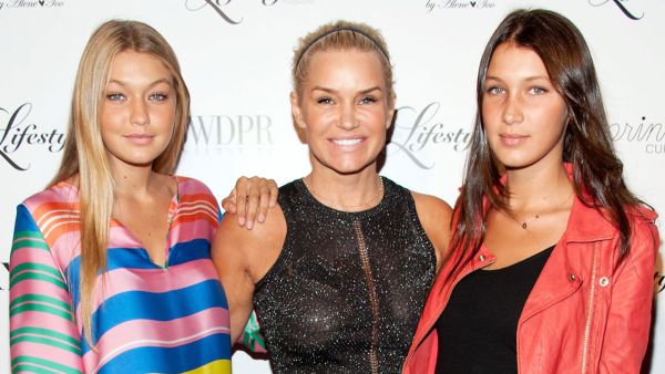 The television personality's daughters, Gigi and Bella Hadid, have modeled for such brands as Chanel and Balmain. (ET Online)